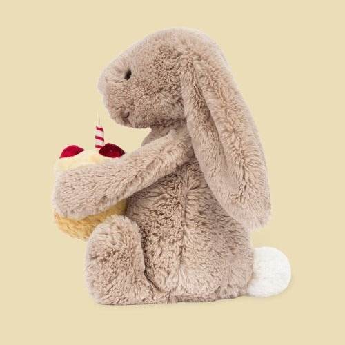 Bashful Beige Bunny 'Birthday'
