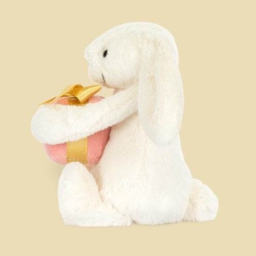 Bashful Bunny with Present