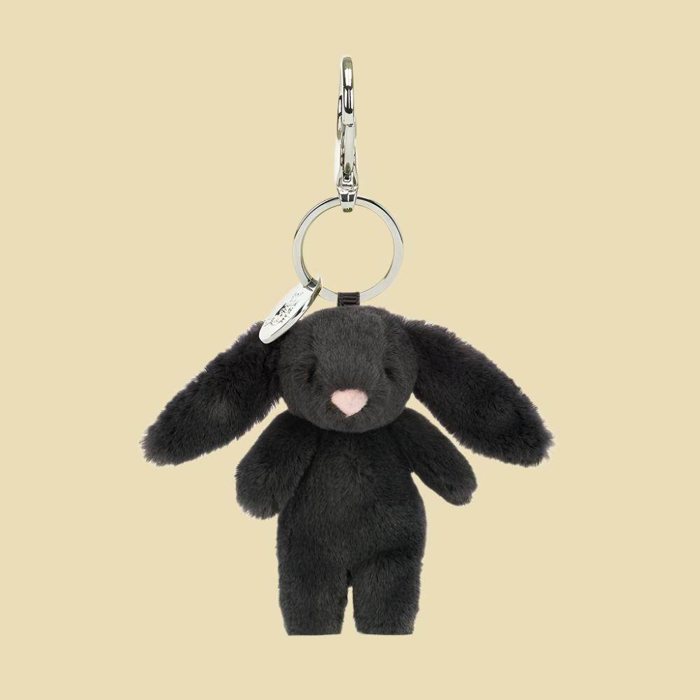Bashful Inky Bunny Bag Charm