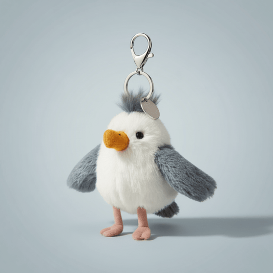 Chip Seagull Bag Charm