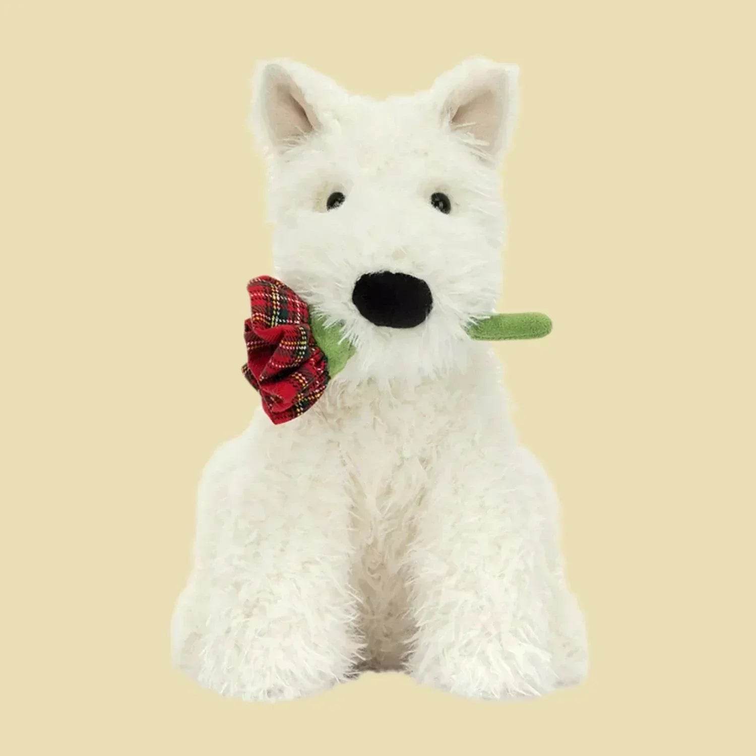 Munro Scottie Dog Valentines Rose